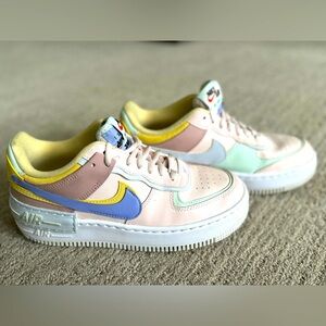 Nike Air Force 1 shadow light soft pink women size 7